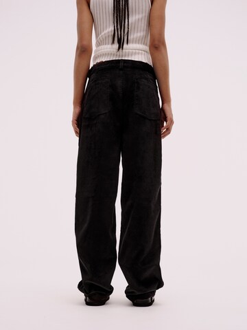 Regular Pantalon 'Theo' Pacemaker en noir