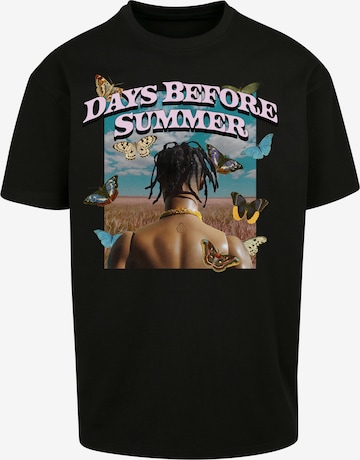 T-Shirt 'Days Before Summer' MT Upscale en noir : devant