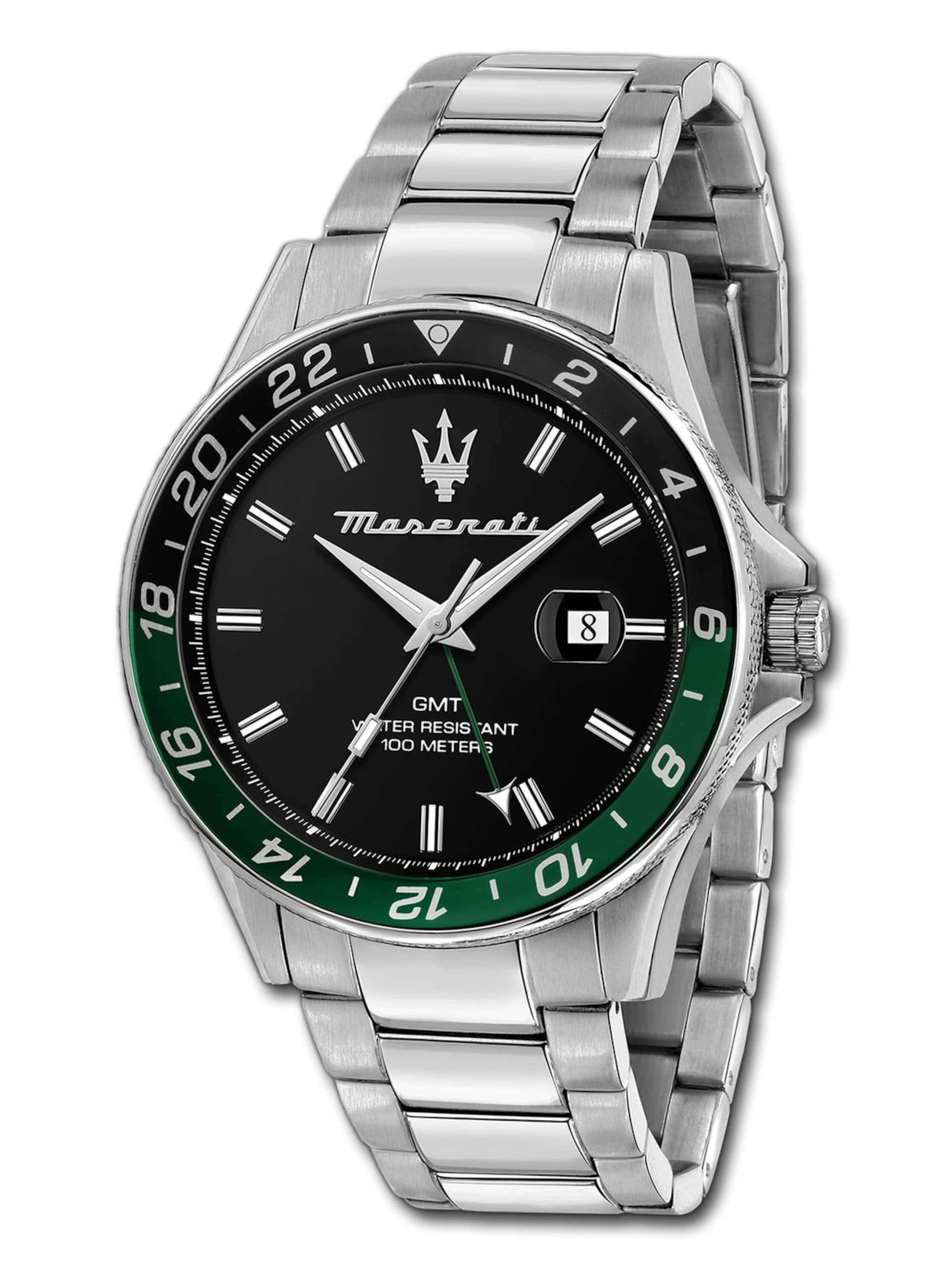 Maserati Analog watch in Silver: front