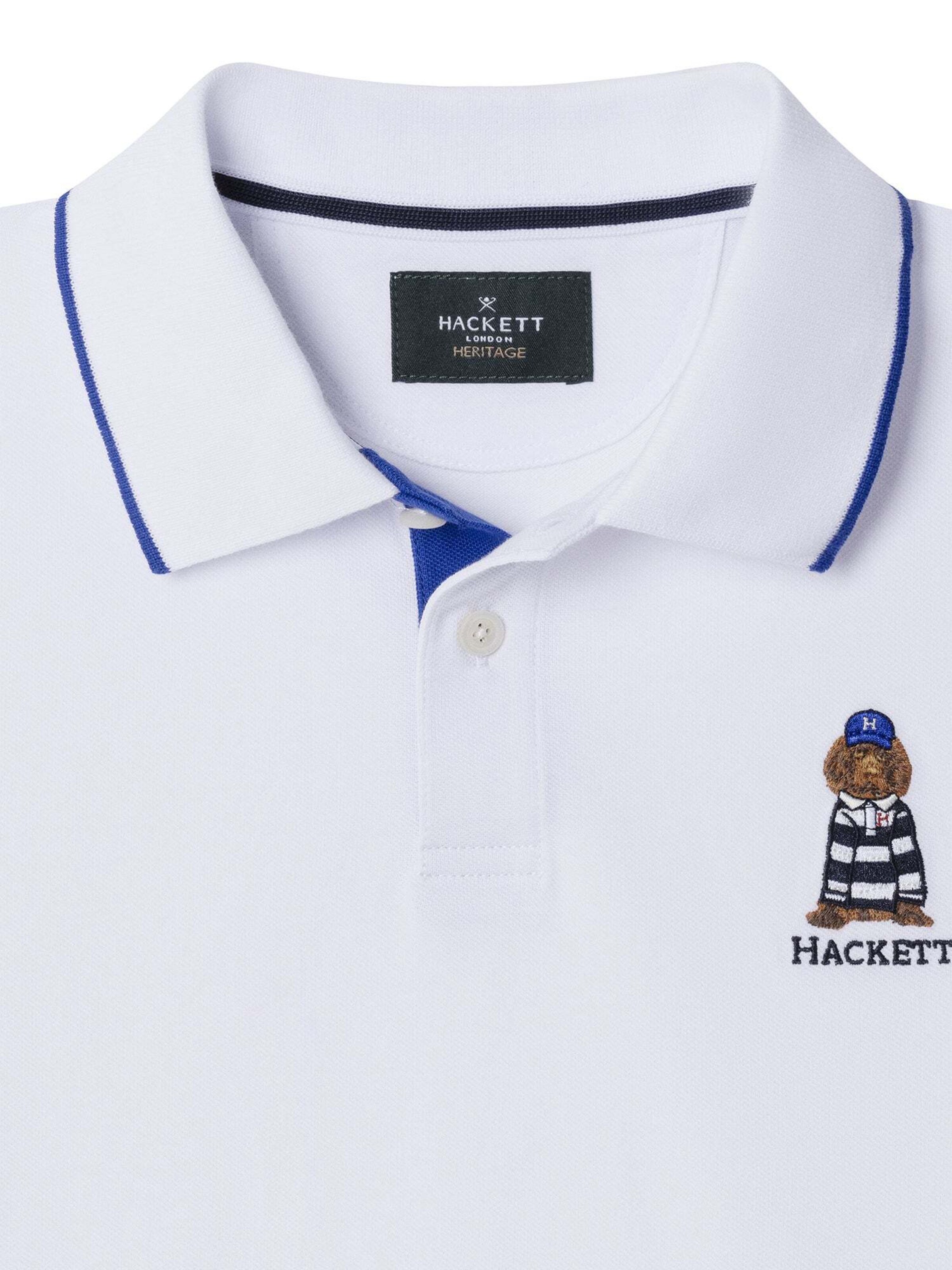 T-Shirt 'Heritage' Hackett London en blanc
