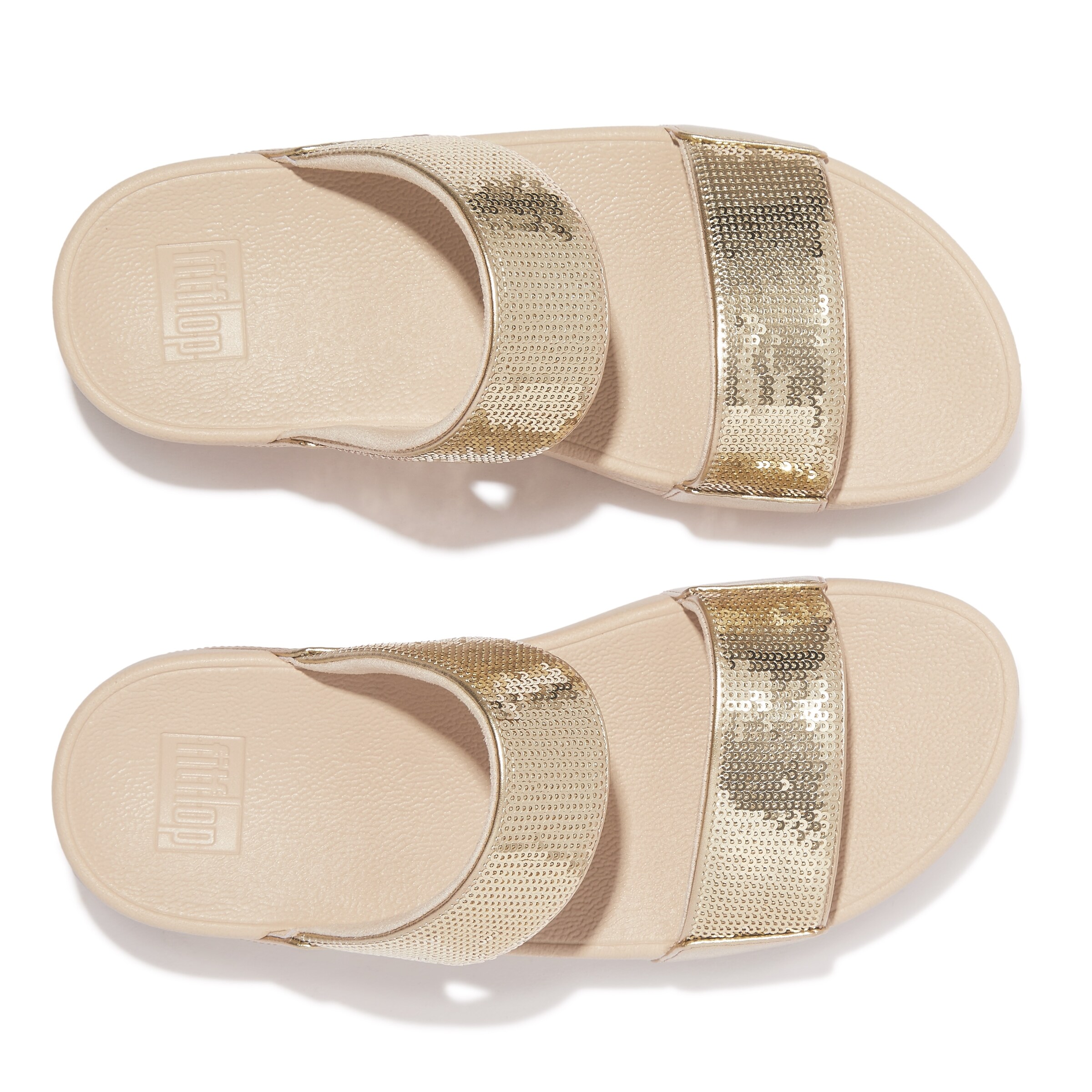 FitFlop Pantolette in Gold