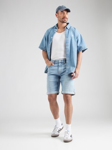 Regular Jean 'John' QS en bleu