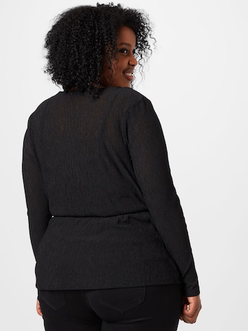ABOUT YOU Curvy Shirt 'Hilka' in Black