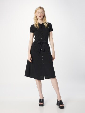 Robe-chemise Polo Ralph Lauren en noir : devant