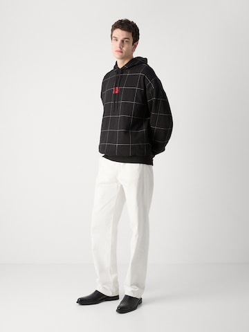 HUGO Sweatshirt 'Dally' in Schwarz