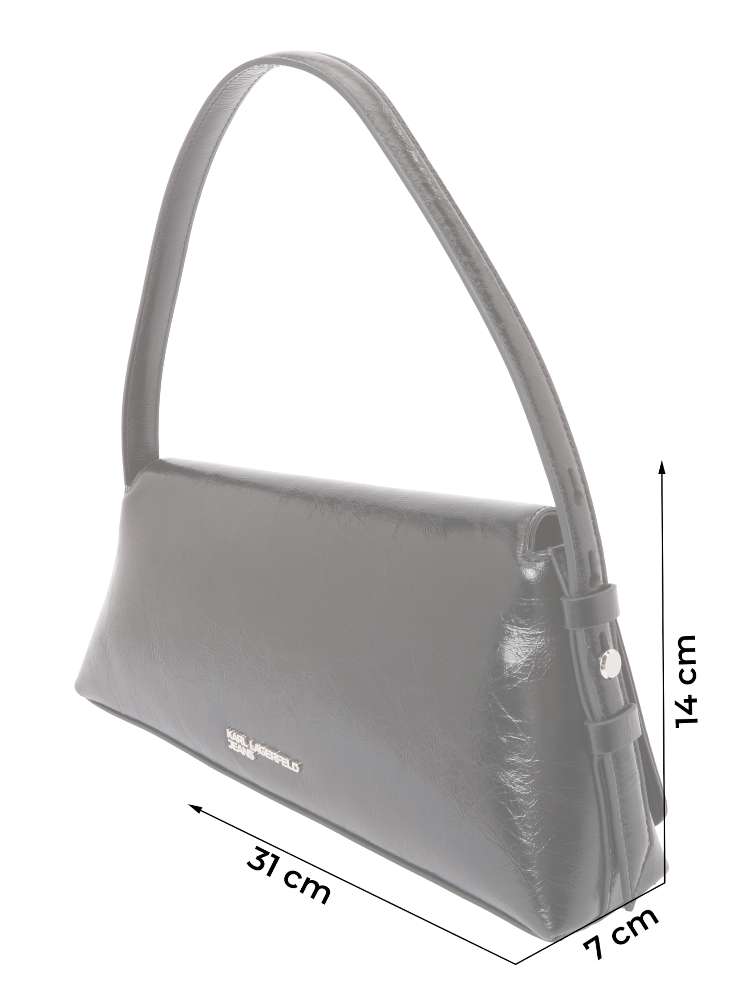 KARL LAGERFELD JEANS Válltáskák - fekete