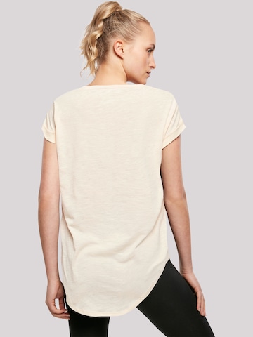 F4NT4STIC Shirt 'I love you 01001001 Binary Code Herz Valentinstag' in Beige