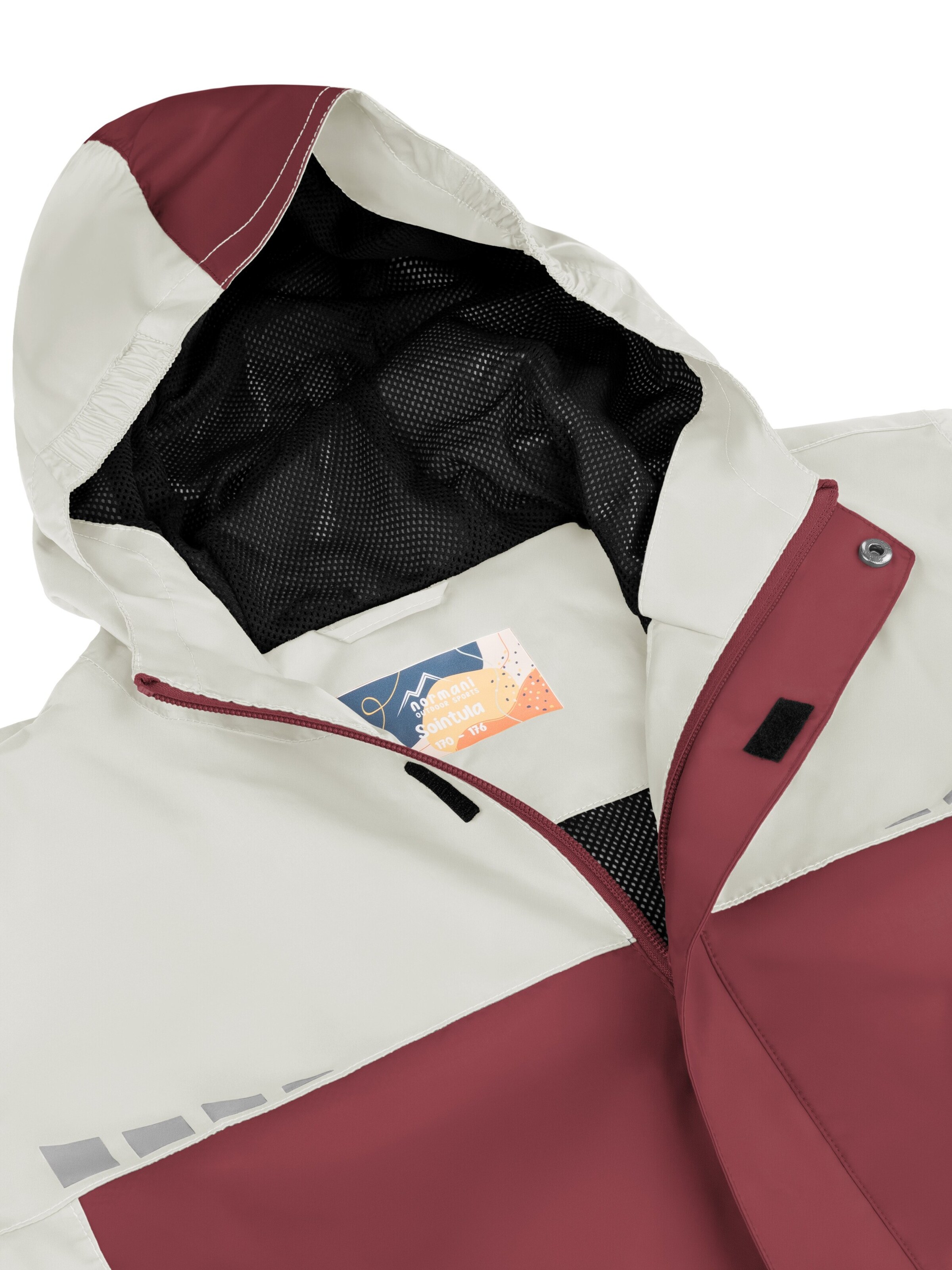 Veste outdoor 'Sointula' normani en rouge