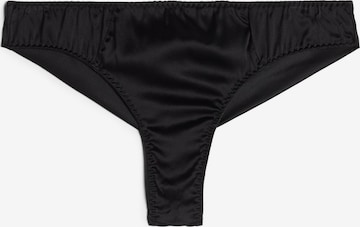 INTIMISSIMI Thong in Black: front