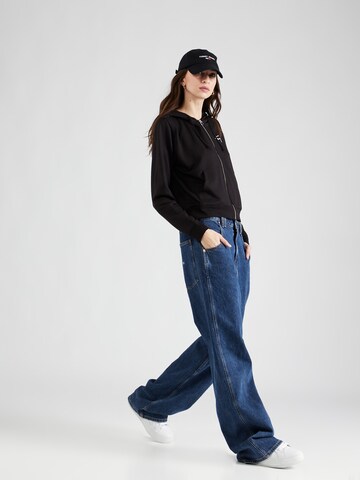 Tommy Jeans Bluza rozpinana w kolorze czarny