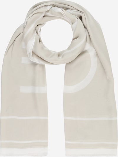 Calvin Klein Schal in beige / weiß, Produktansicht