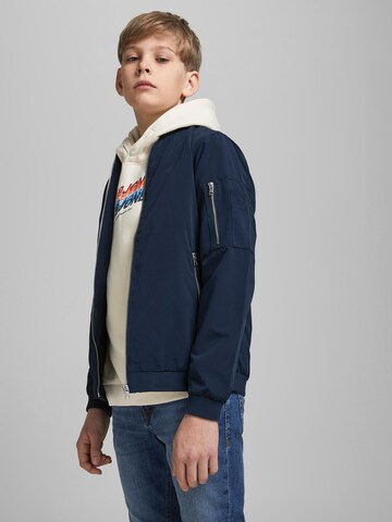 Jack & Jones Junior Between-Season Jacket 'JJERush' in Blue