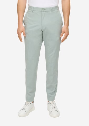 s.Oliver BLACK LABEL Slim fit Pants 'Pure' in Green: front