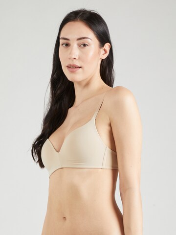 Lindex T-shirt Bra 'Theresia' in Beige: front