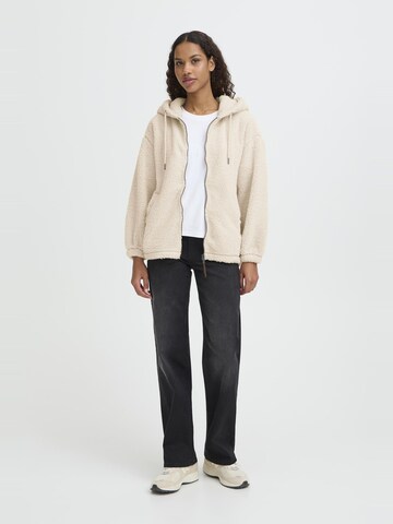 Oxmo - Casaco em moletão ' OXBERINA ' em bege
