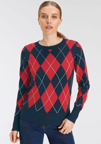 DELMAO Pullover in Blau: predná strana