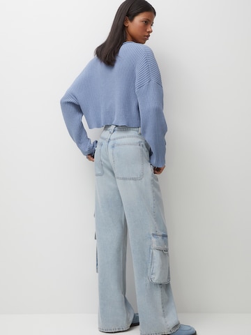 Pull-over Pull&Bear en bleu