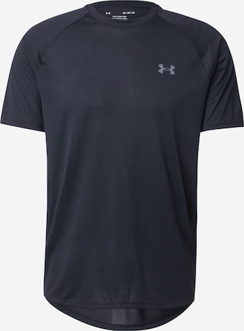 UNDER ARMOUR Regular fit Performance shirt 'Tech 2.0' in Black: front