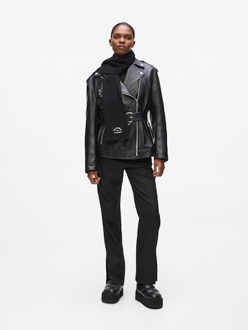 Karl Lagerfeld Sjaal 'Rue St-Guillaume' in Zwart