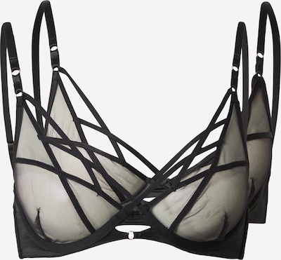 Hunkemöller Rintaliivi 'Jana' koossa 70/A värissä musta, Tuotenäkymä