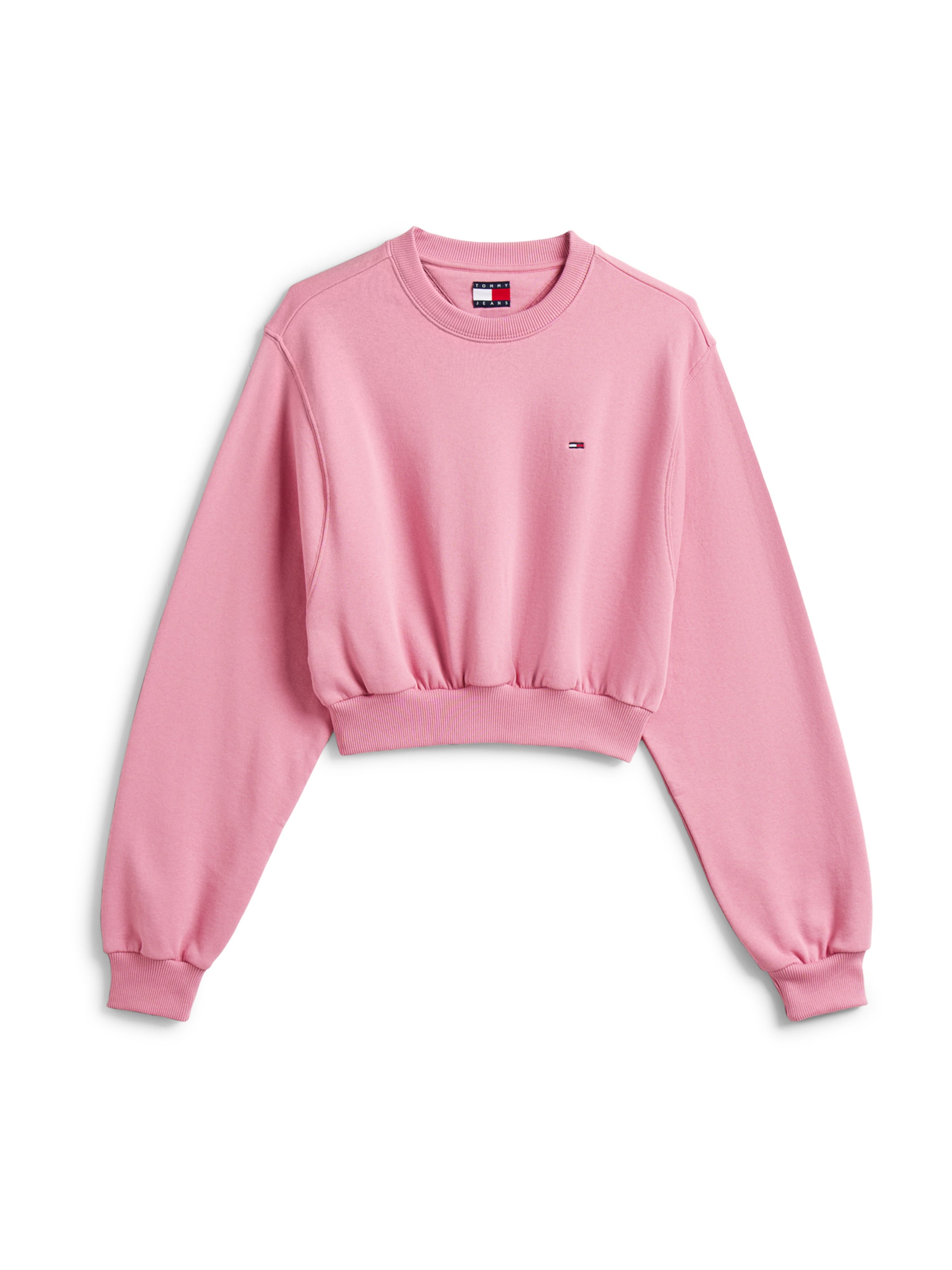 Tommy Jeans Tréning póló - rózsaszín: elől