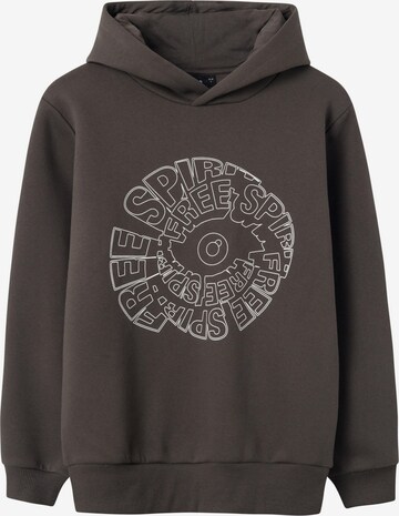 Sweat NAME IT en gris : devant