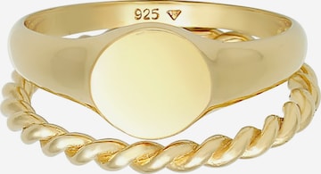 ELLI Ring Bandring, Siegelring in Gold