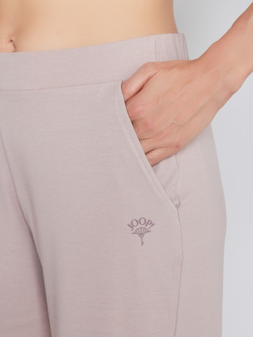 JOOP! Loose fit Trousers 'Cosy' in Pink