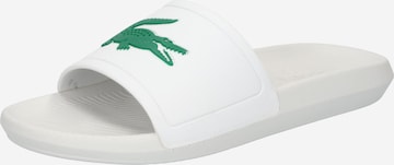 LACOSTE Mules in White: front