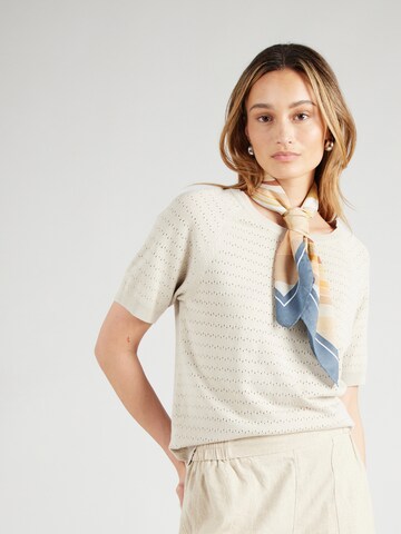 b.young Pullover 'BYOMANJA' i beige: forside