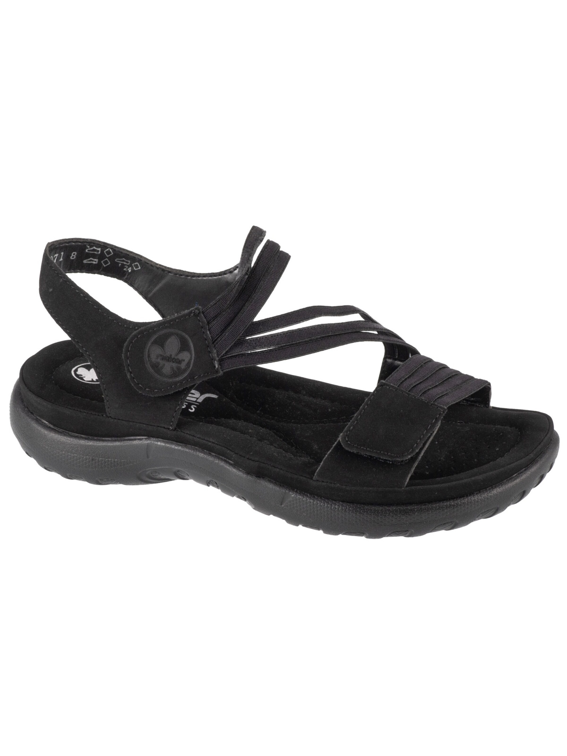 Rieker Sandal 'Rieker Sandals 64870' in Black