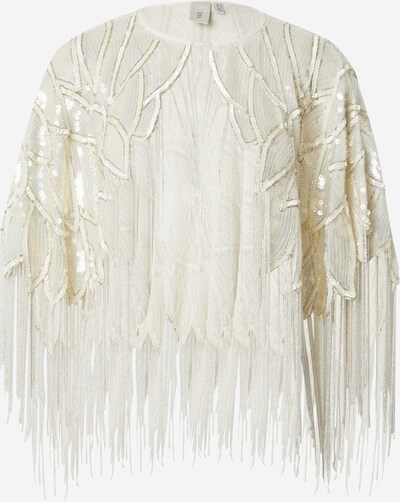 Y.A.S Cape 'CECILIE' in Cream / Silver, Item view