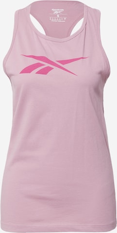 Reebok Sport top - lila: elől