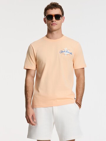 Shiwi Shirt 'Liam Paradise' in Orange: front