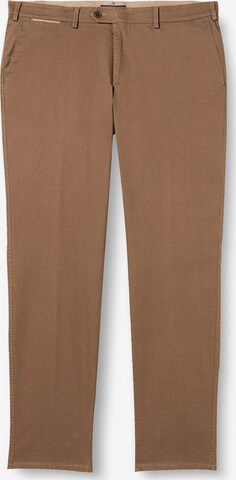 BRAX Regular Chino in Bruin: voorkant