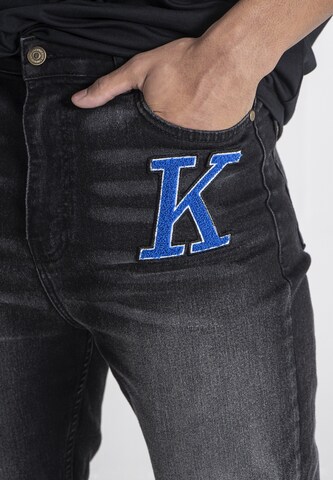 Gianni Kavanagh Regular Jeans in Schwarz