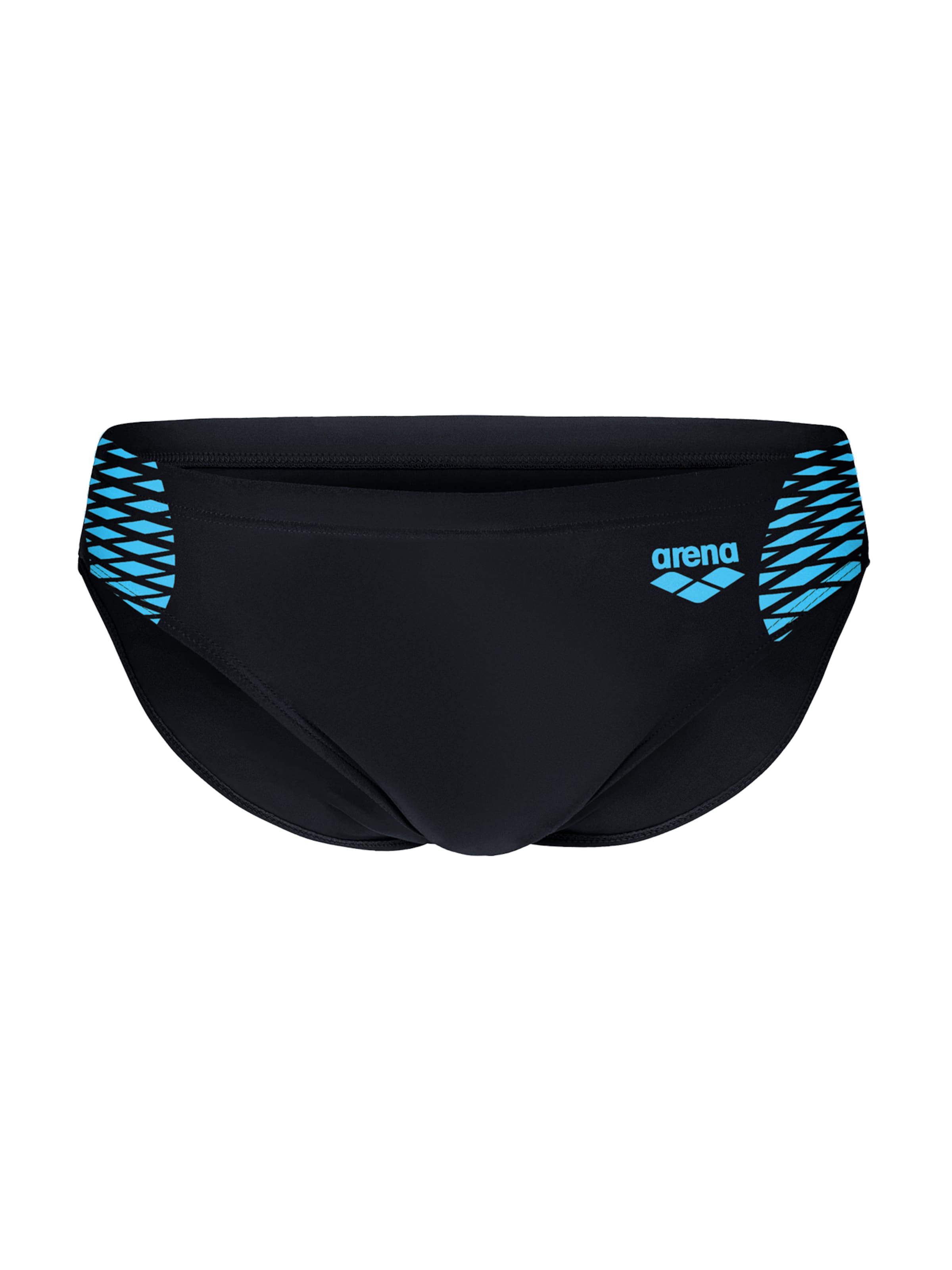 Pantaloncini da bagno 'OPENINGS' di ARENA in nero: frontale