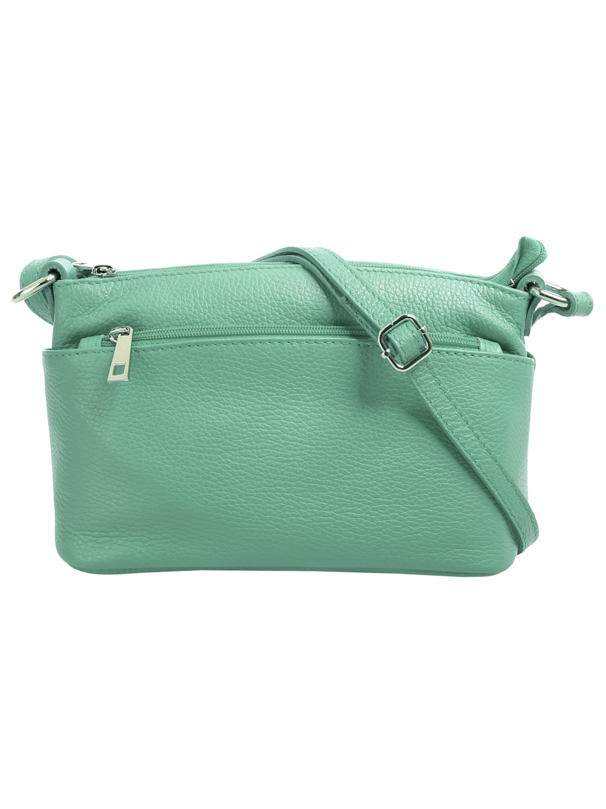 Sac à bandoulière Cluty en vert : devant