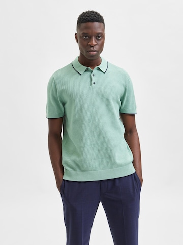 SELECTED HOMME Trui 'Hank' in Groen: voorkant