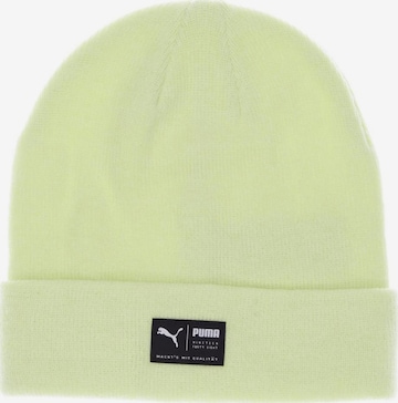 PUMA Hat & Cap in One size in Green: front