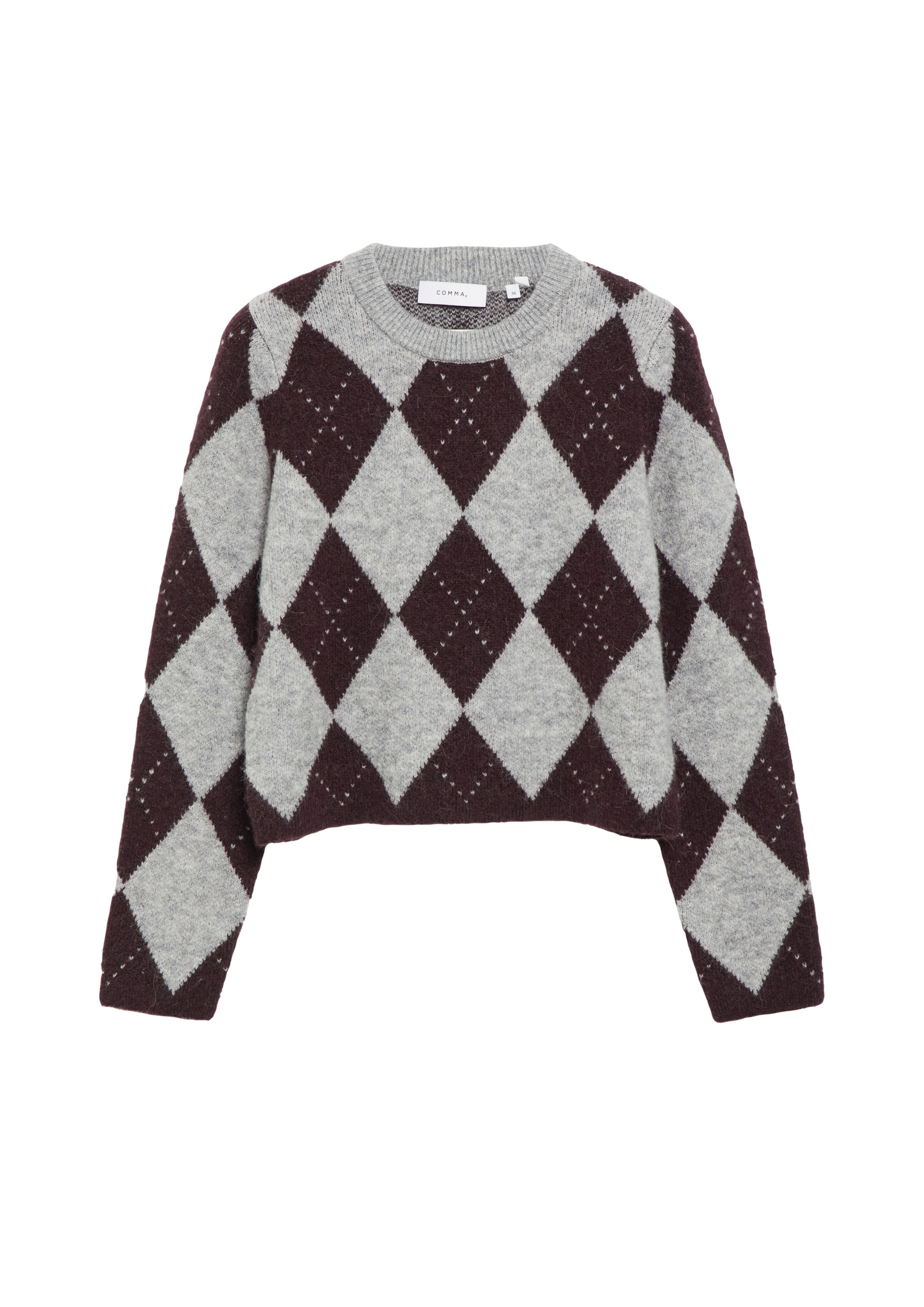 COMMA Pullover in Grau: Vorderseite