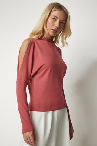 T-shirt Happiness İstanbul en rose : devant