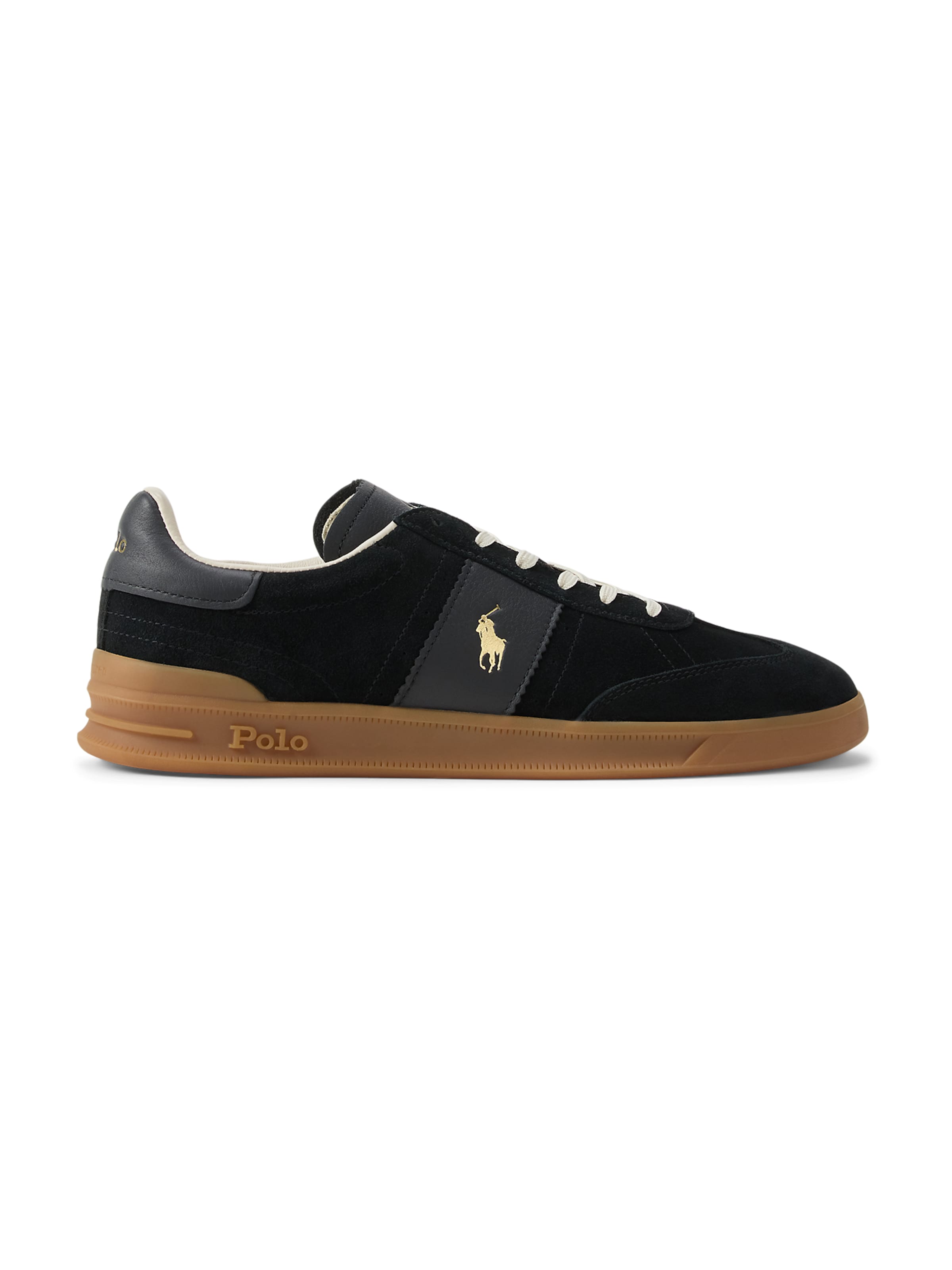 Sneaker low 'HRT AERA' de la Polo Ralph Lauren pe negru: față