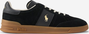 Polo Ralph Lauren Matalavartiset tennarit 'HRT AERA' värissä musta: etupuoli