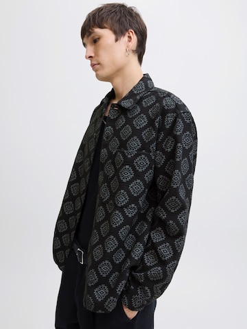 JACK & JONES Tavaline suurus Triiksärk 'JJAZTEK', värv must