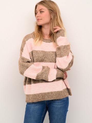 CULTURE Sweater 'Kimmy' in Brown: front