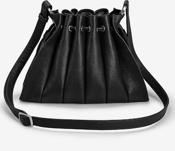 Gretchen Pouch 'Fan' in Black: front