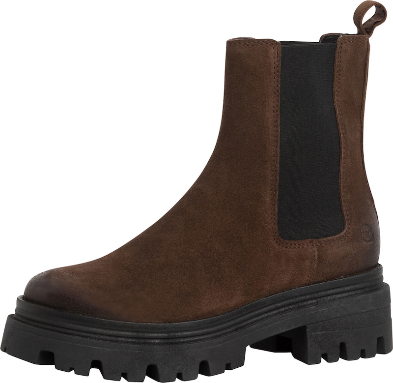 TAMARIS Chelsea Boots in Dunkelbraun TAMARIS Chelsea Boots in Dunkelbraun