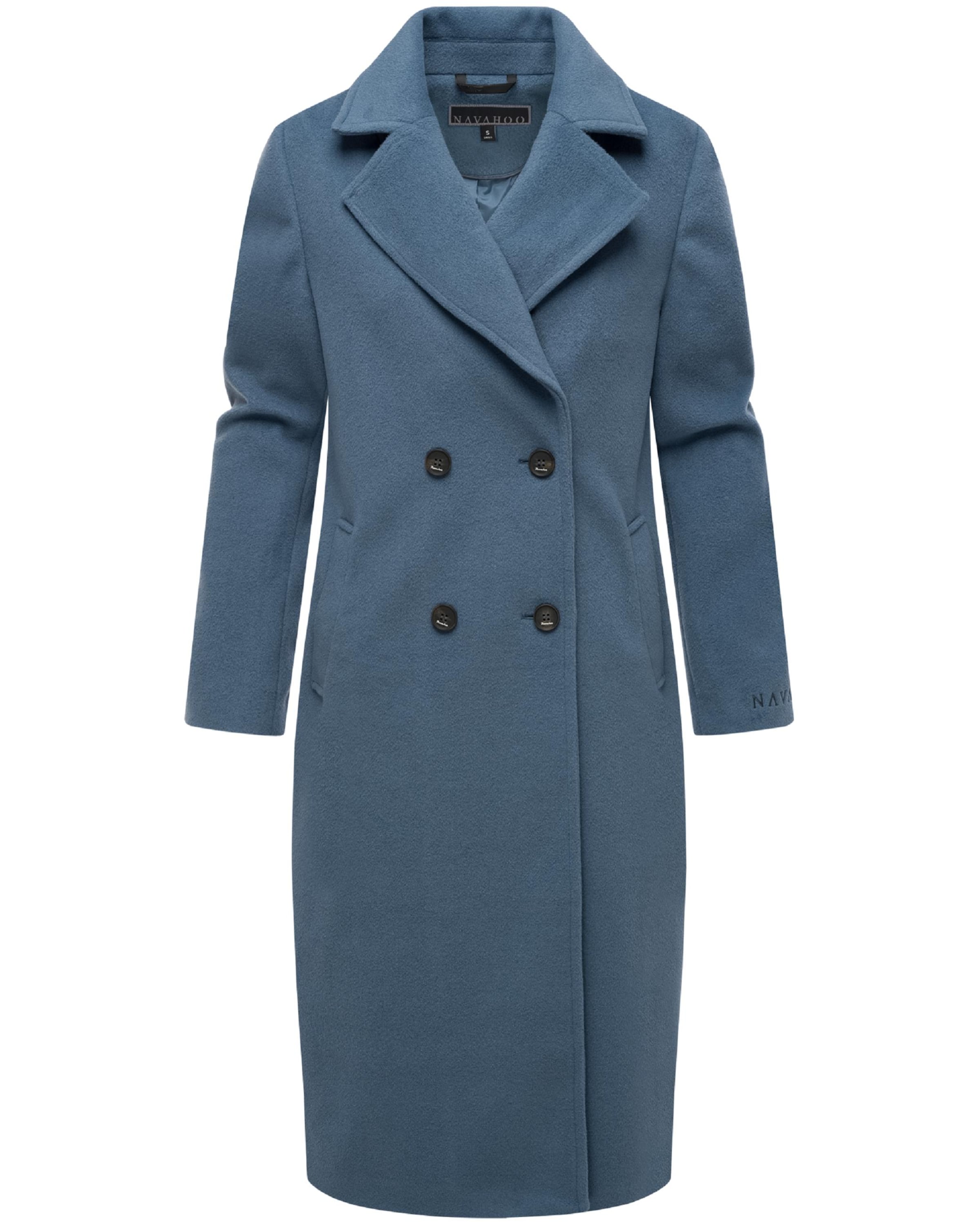 Manteau mi-saison 'Sternlein 14' NAVAHOO en bleu : devant
