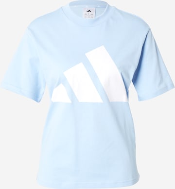 T-shirt fonctionnel ADIDAS SPORTSWEAR en bleu : devant